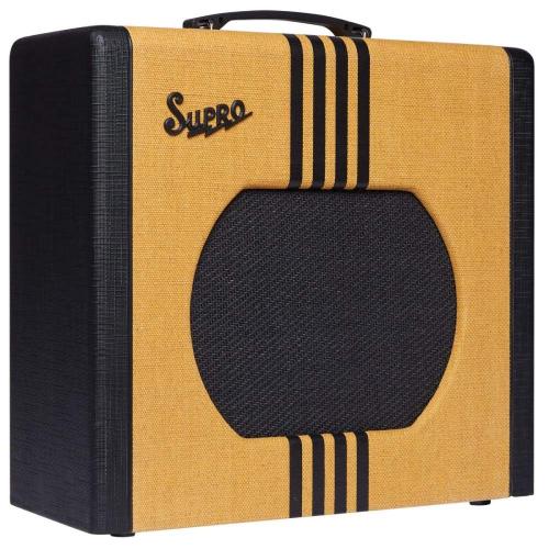 Supro Delta King 12 Tweed & Black