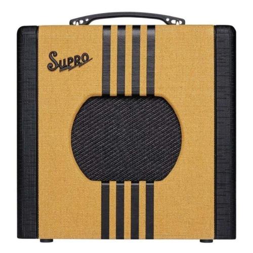 Supro Delta King 8 Tweed & Black